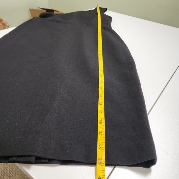 Banana Republic Roland Mouret Womens One-Shoulder Sheath Dress Size 10P Black - Picture 12 of 13